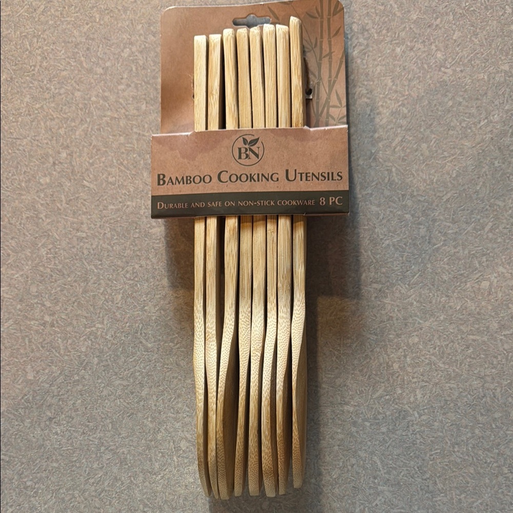(3 for $15) BN Bamboo Cooking Utensils Set